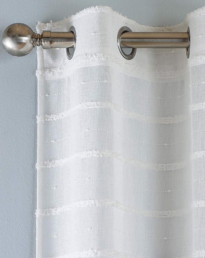 Antigua Linen-look Eyelet Voile