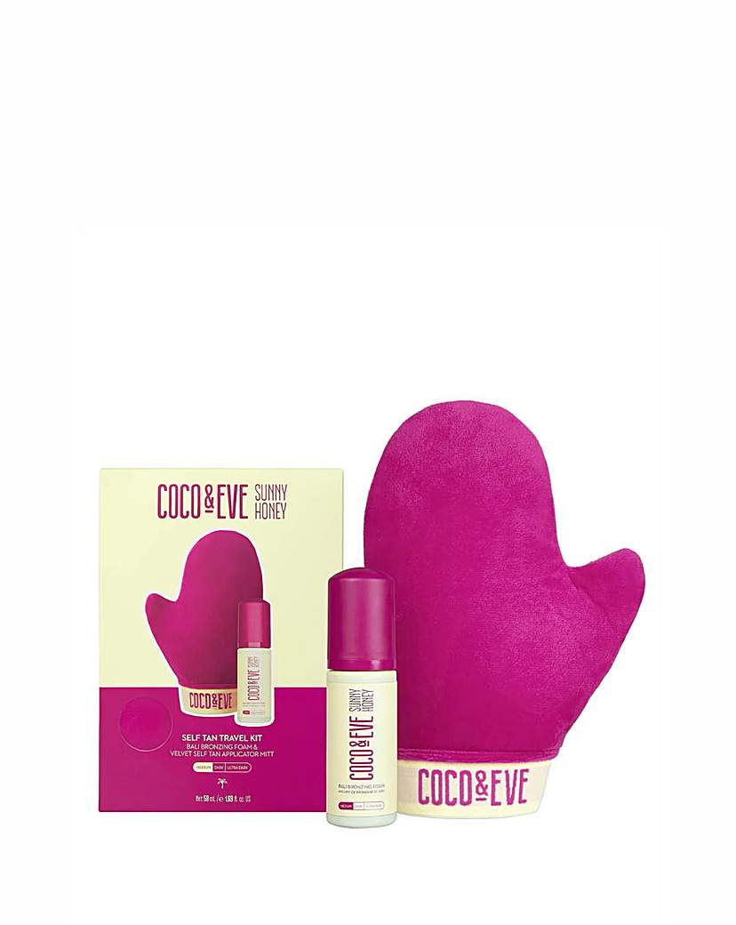 New In - Coco & Eve Self Tan Travel Kit - Medium