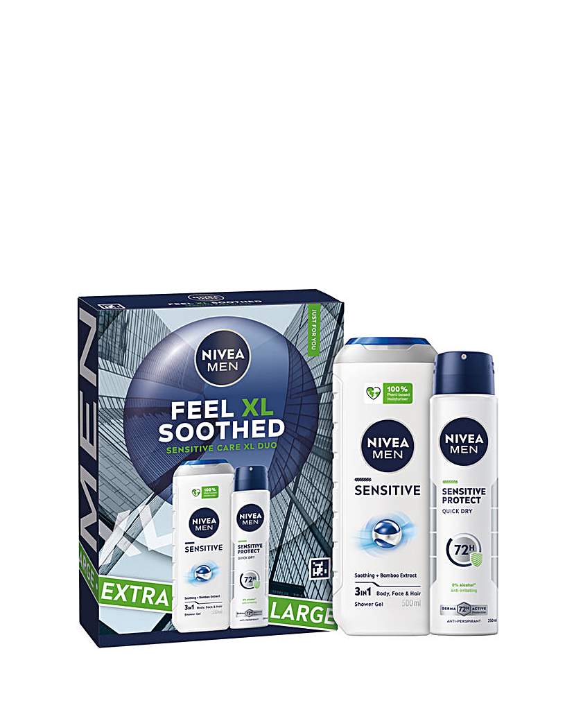 New In - Nivea Men Feel XL Soothed Gift Set