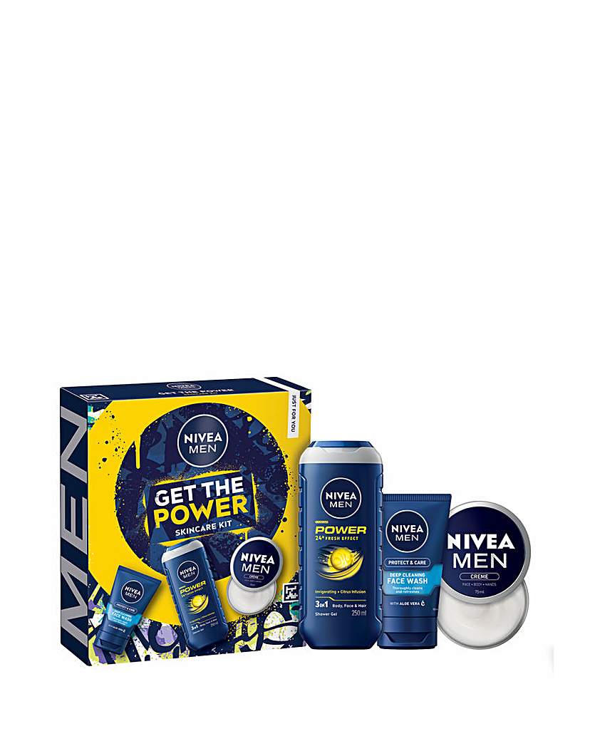 New In - Nivea Men Get The Power Gift Set