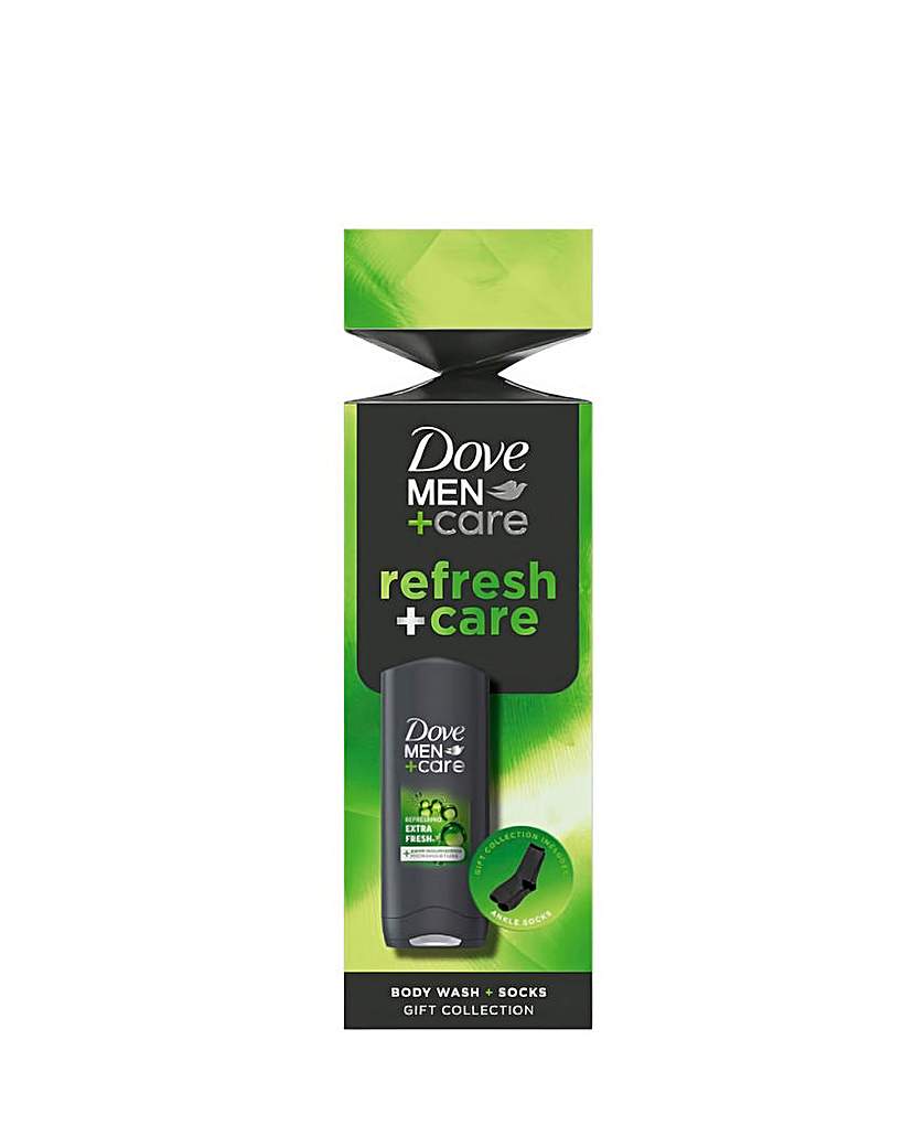 New In - Dove Men Care Bodywash & Socks Gift Set
