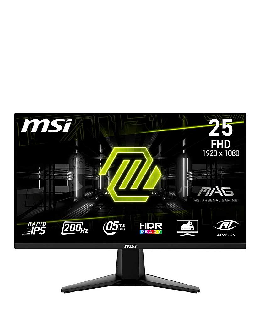 New In - MSI MAG 255F E20 24in FHD Gaming Monitor