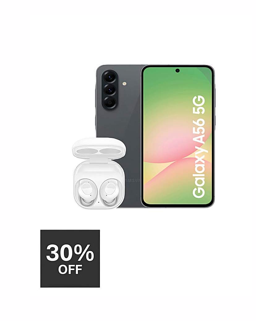 New In - Galaxy A56 5G Awesome Graphite & Buds FE