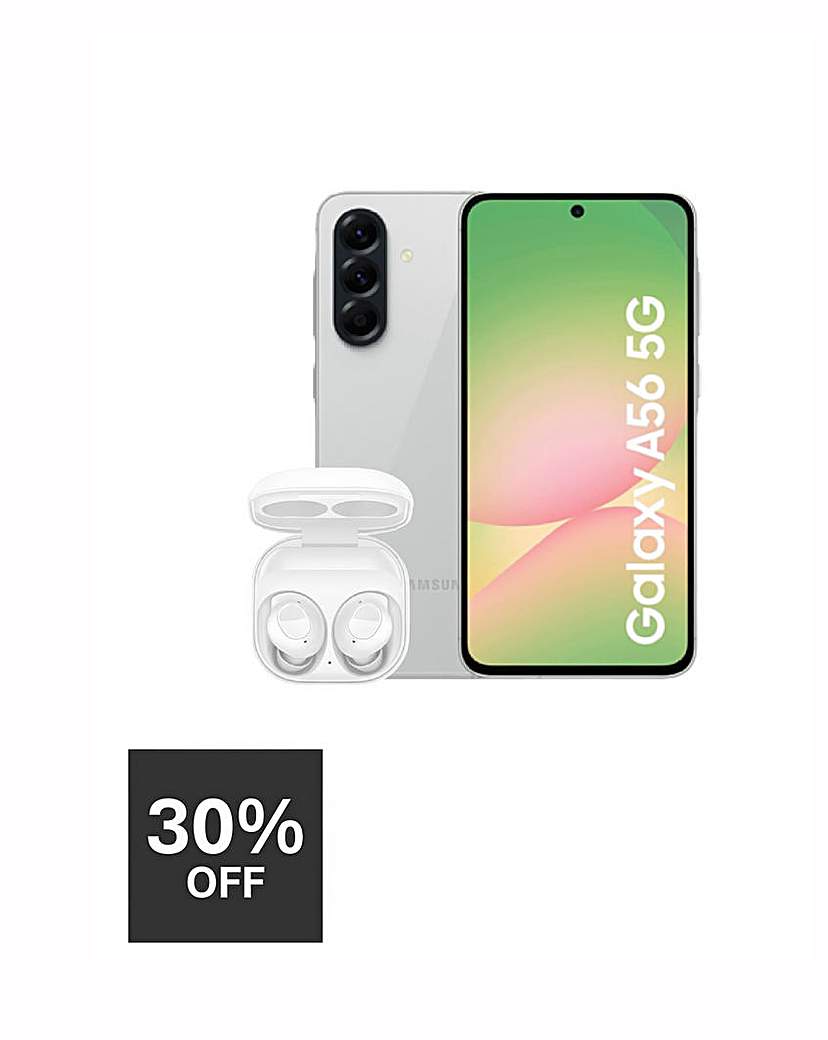 New In - Galaxy A56 5G Awesome Gray & Buds FE