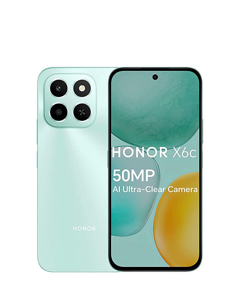 New In - Honor X6c - Emerald Green