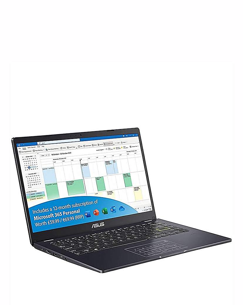 New In - ASUS E410 Laptop - 14in 4GB 64GB