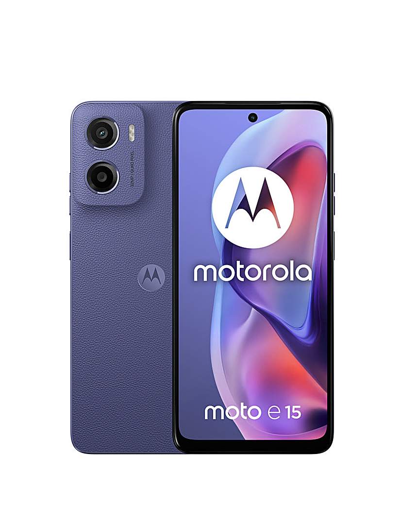 New In - Motorola E15 2GB 64GB - Fresh Lavender
