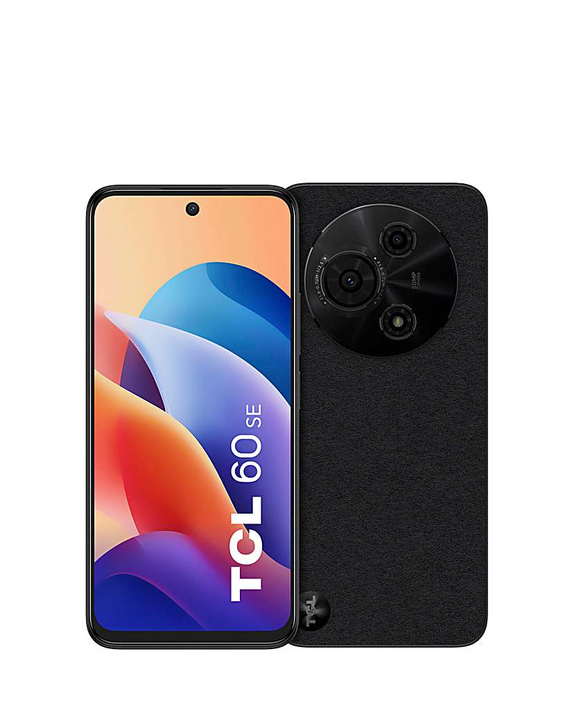 New In - TCL 60 SE 5G 256GB - Obsidian Black