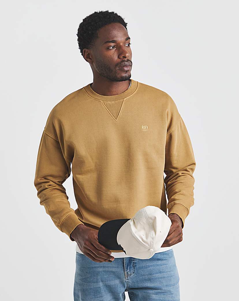 New In - Union Garment Dyed Crew Sweat