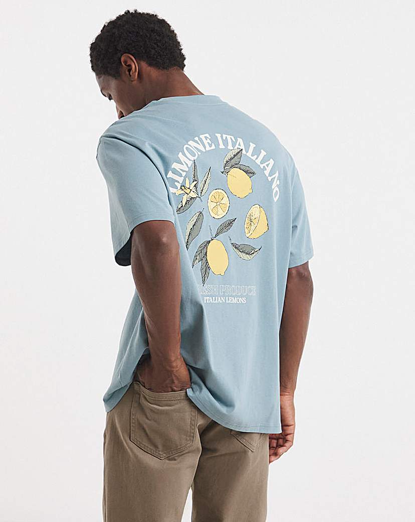 New In - Lemon Back Graphic T-Shirt