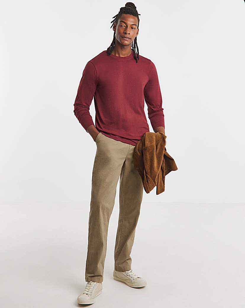 New In - Long Sleeve Crew Neck T-Shirt