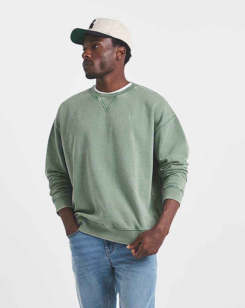 New In - Union Garment Dyed Crew Sweat