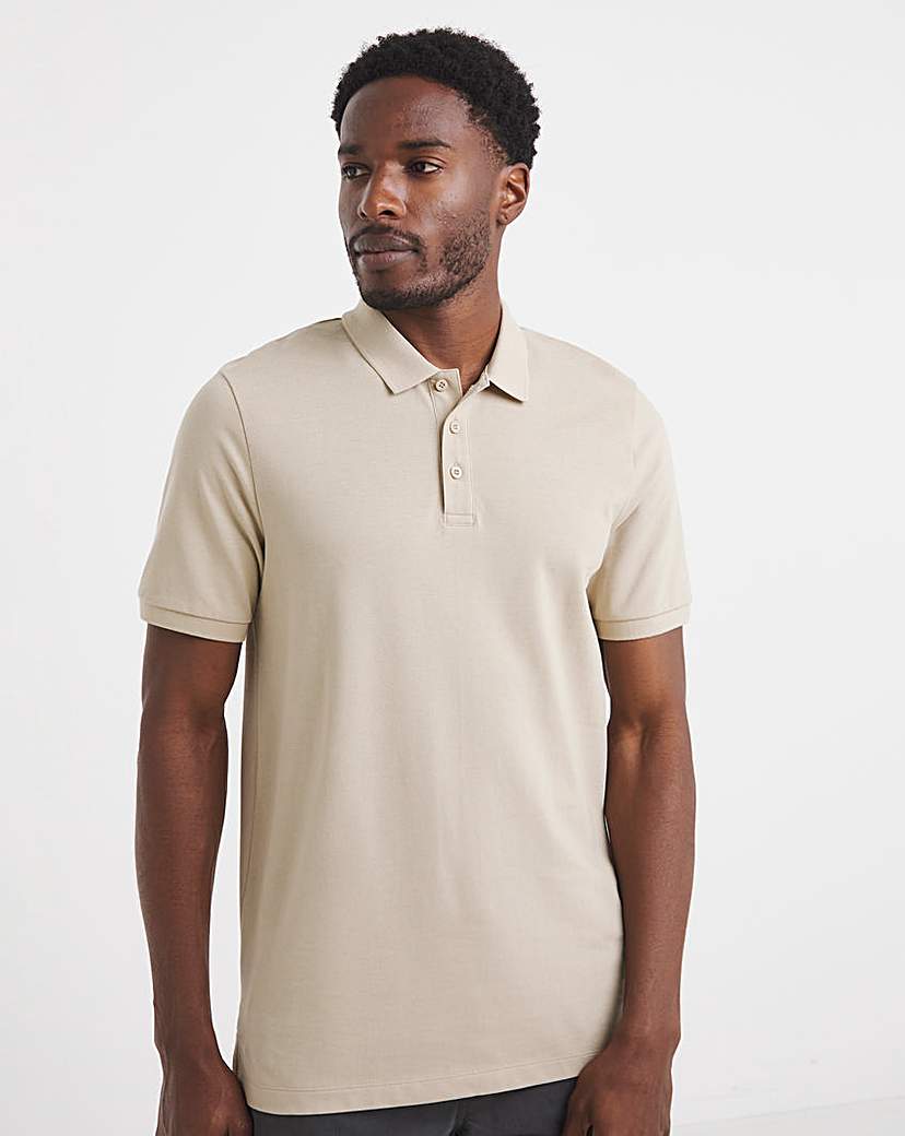 New In - Pique Polo Long