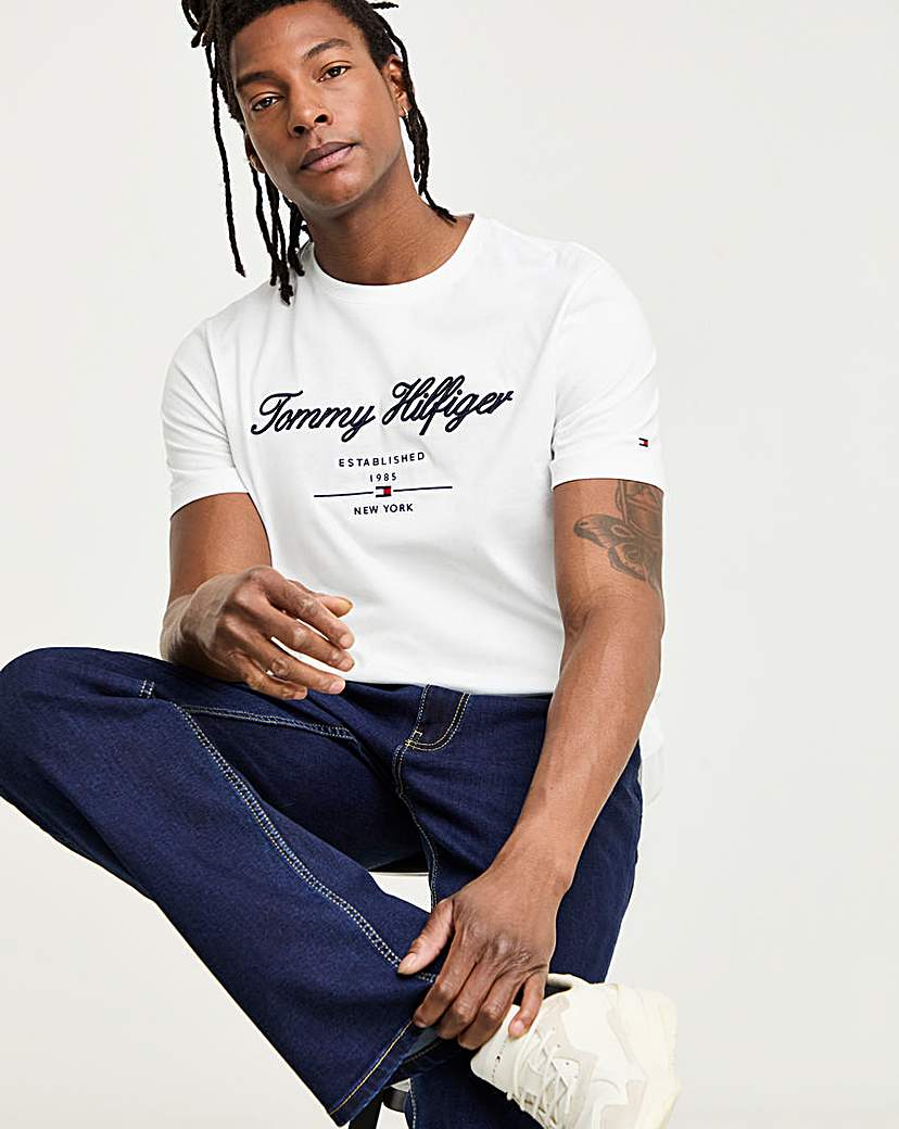 Tommy Hilfiger Script Logo T-Shirt