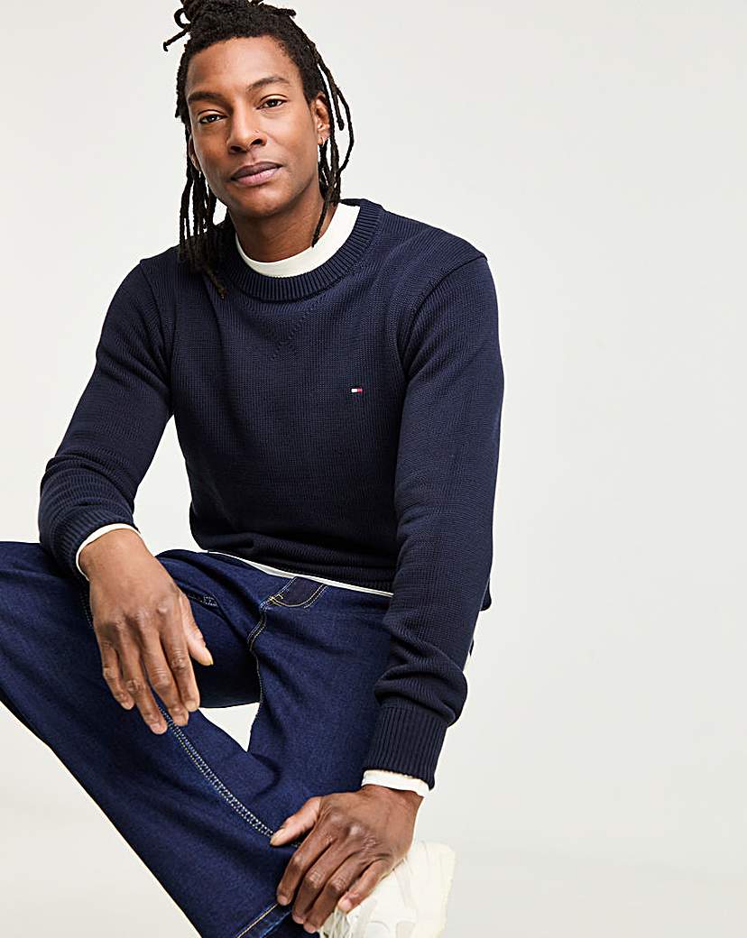 Tommy Hilfiger Chunky Crew Neck Jumper
