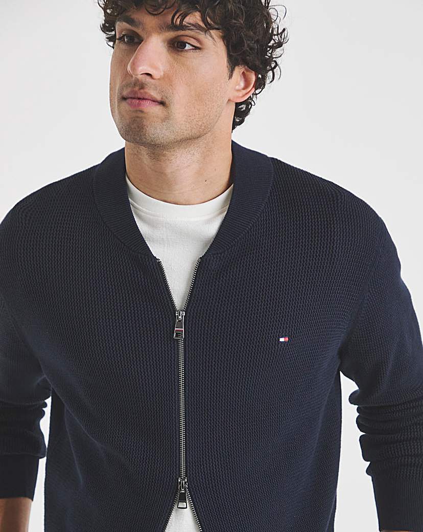 Tommy Hilfiger Knit Baseball Jacket