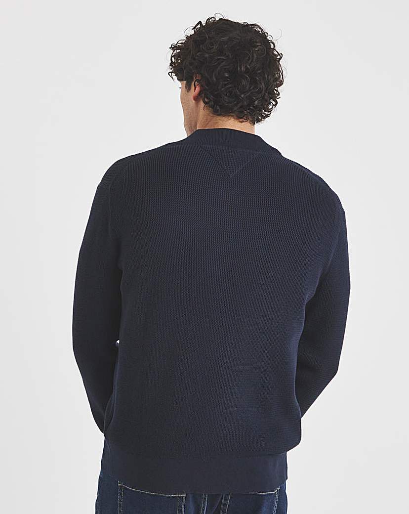 Tommy Hilfiger Knit Baseball Jacket