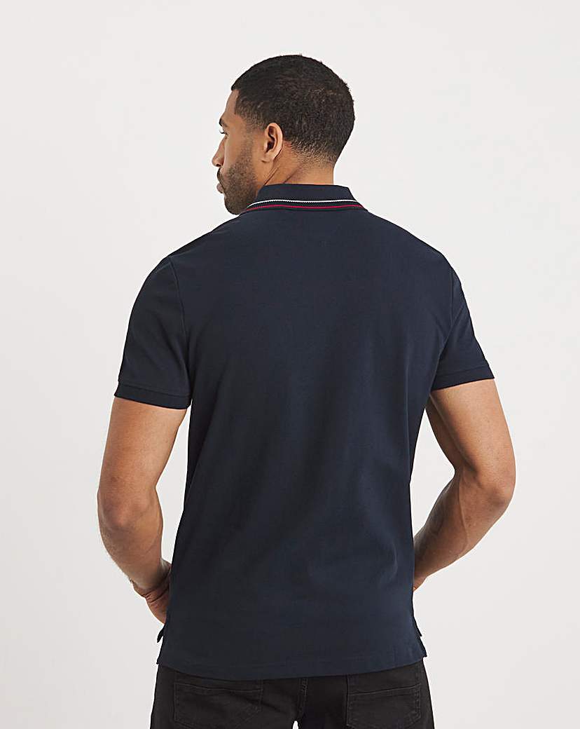 Tommy Hilfiger Short Sleeve Placket Polo