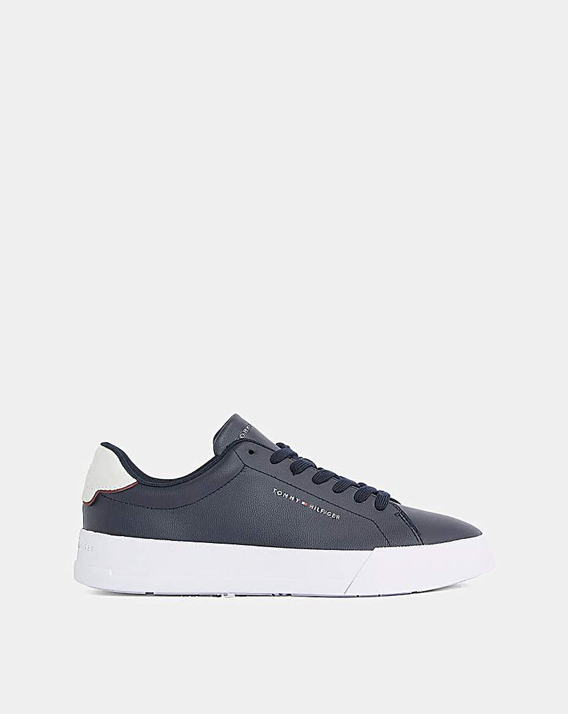 New In - Tommy Hilfiger Court Leather Trainer