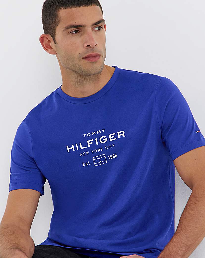 New In - Tommy Hilfiger T-Shirt - Bright Blue