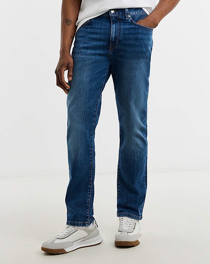 Tommy Hilfiger Men's Madison Jean 34R Cobalt Blue