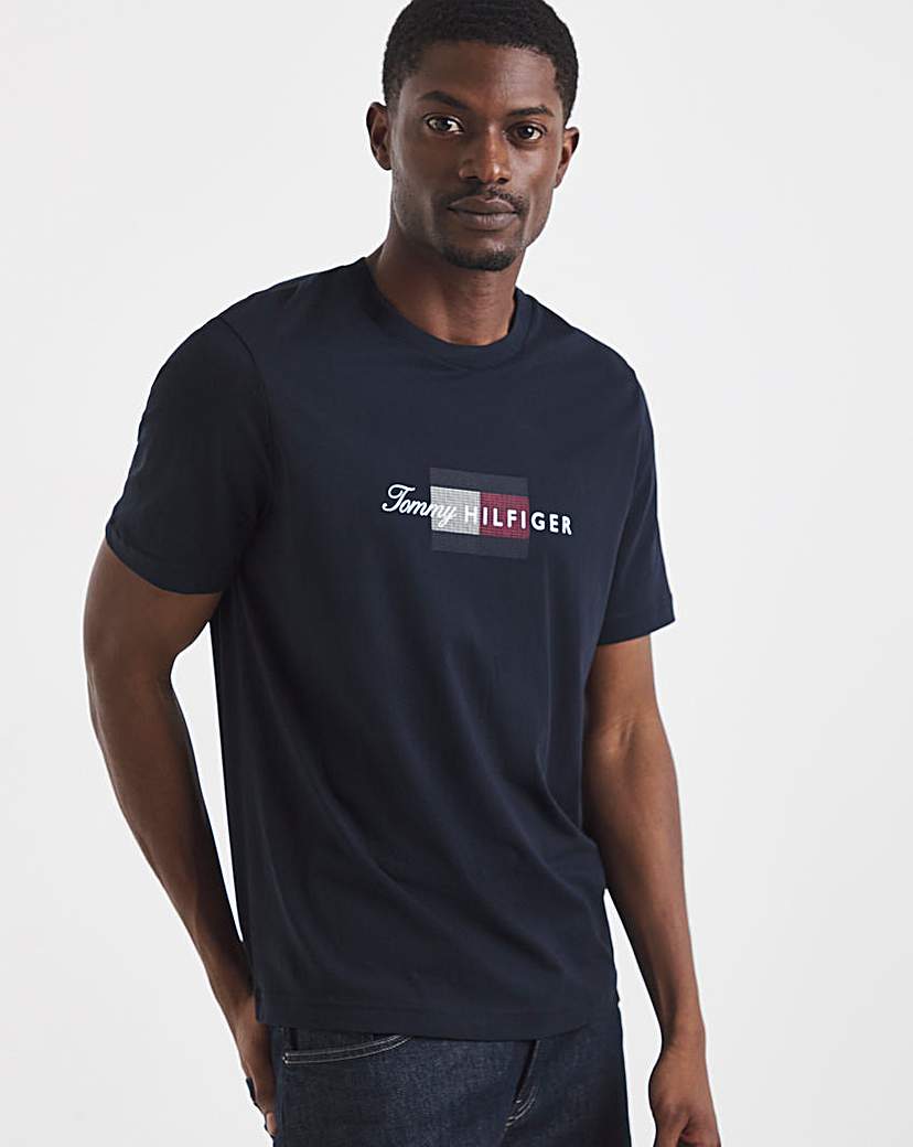 Tommy Hilfiger Script Flag T-Shirt