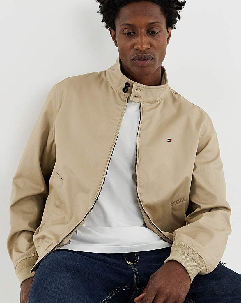 Tommy Hilfiger Men's Brown Harrington Jacket