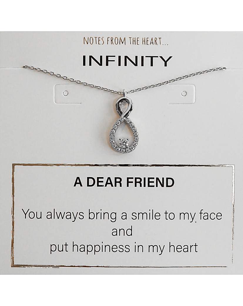 A Dear Friend infinity Necklet