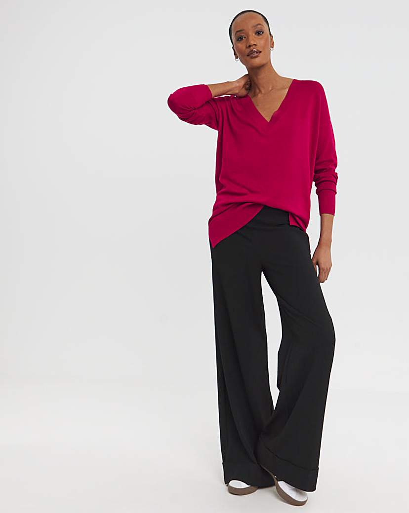 Slouchy V Neck Tunic