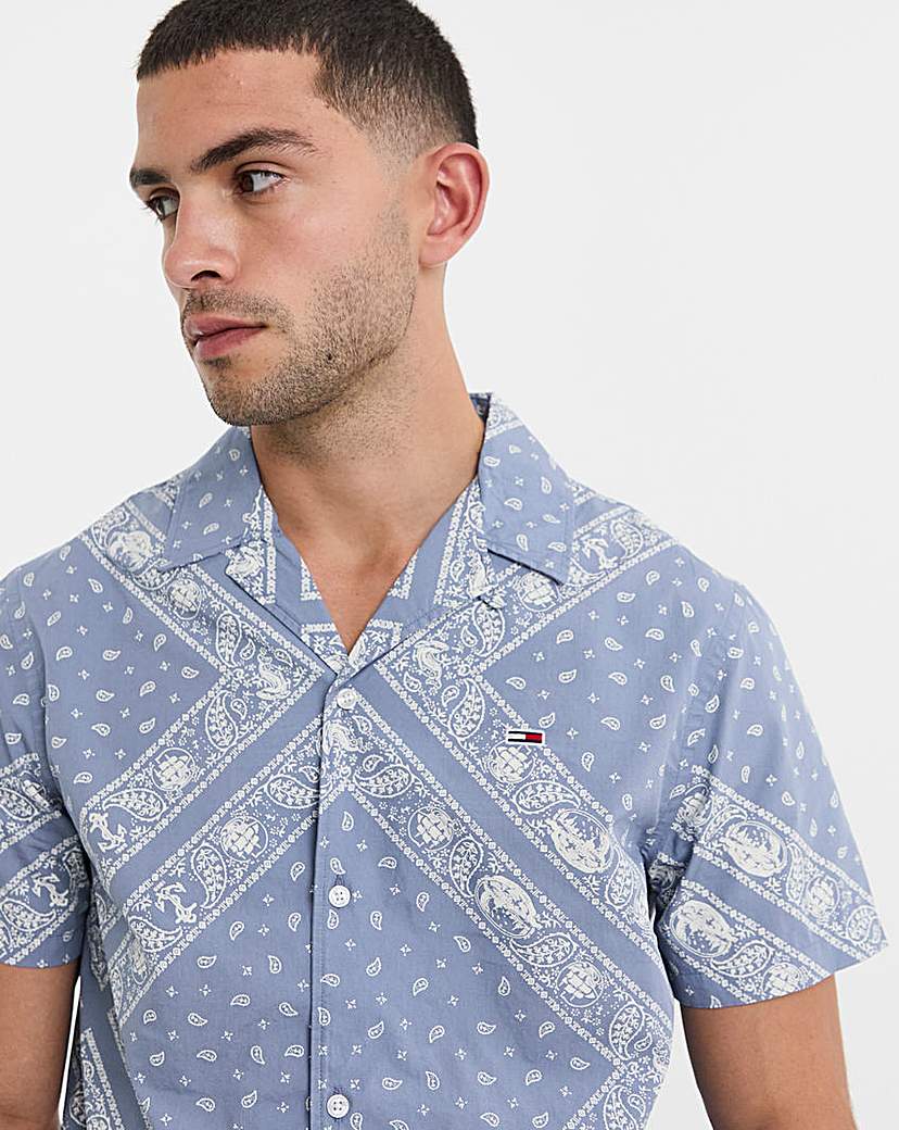 Tommy Jeans Bandana Print Shirt