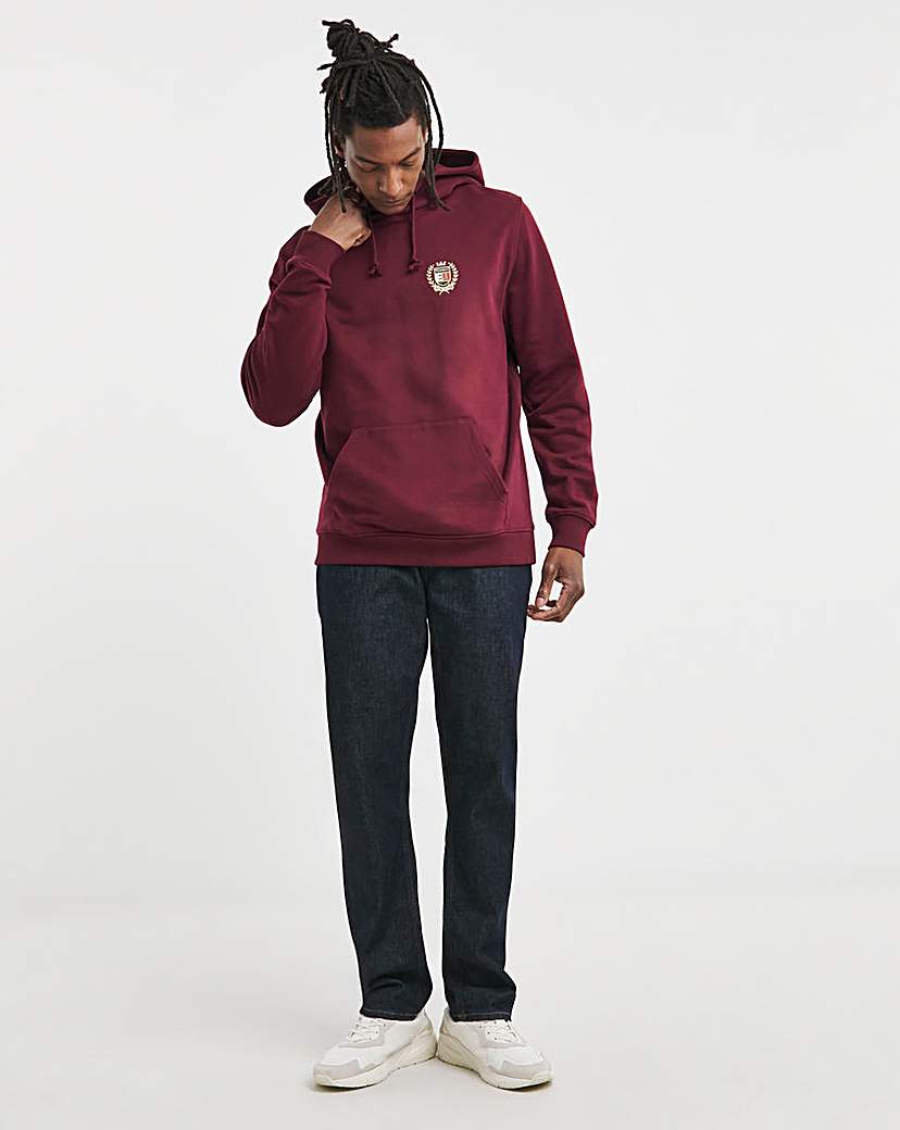 Tommy Jeans Red Flag Crest Hoodie
