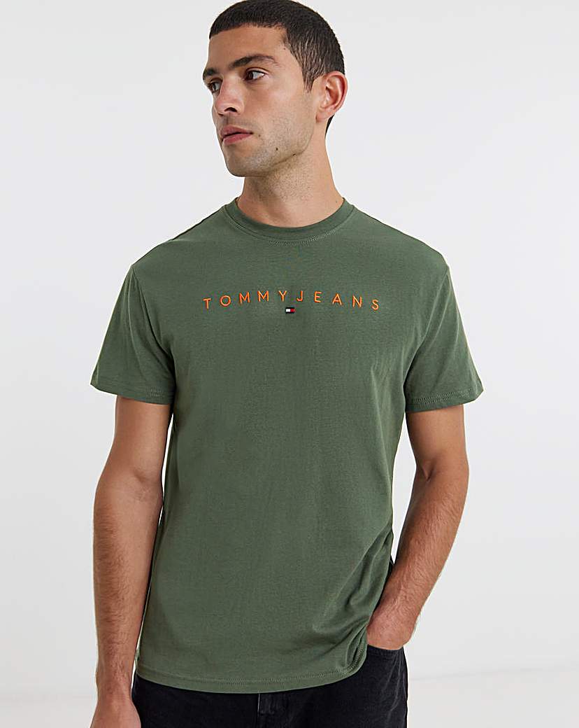 New In - Tommy Jeans Logo T-Shirt - Green