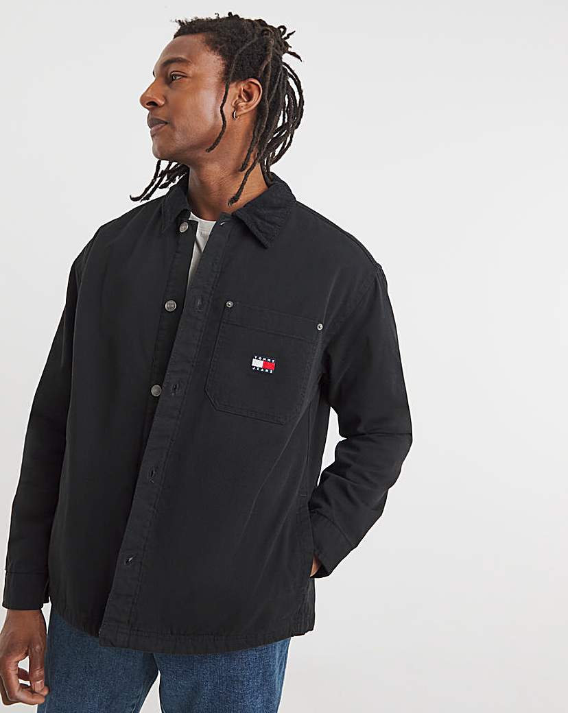 New In - Tommy Jeans Canvas Cord Overshirt