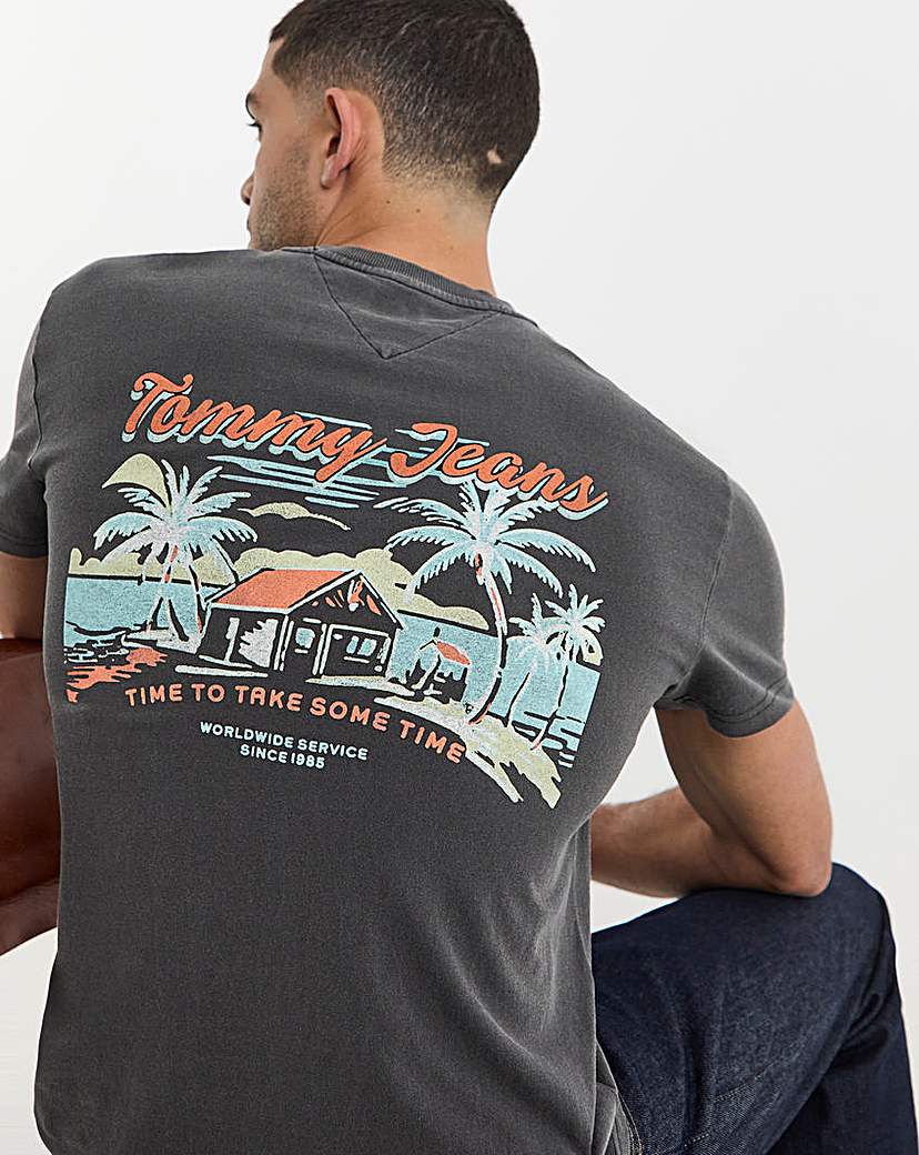 Tommy Jeans Cabana Back Print T-Shirt