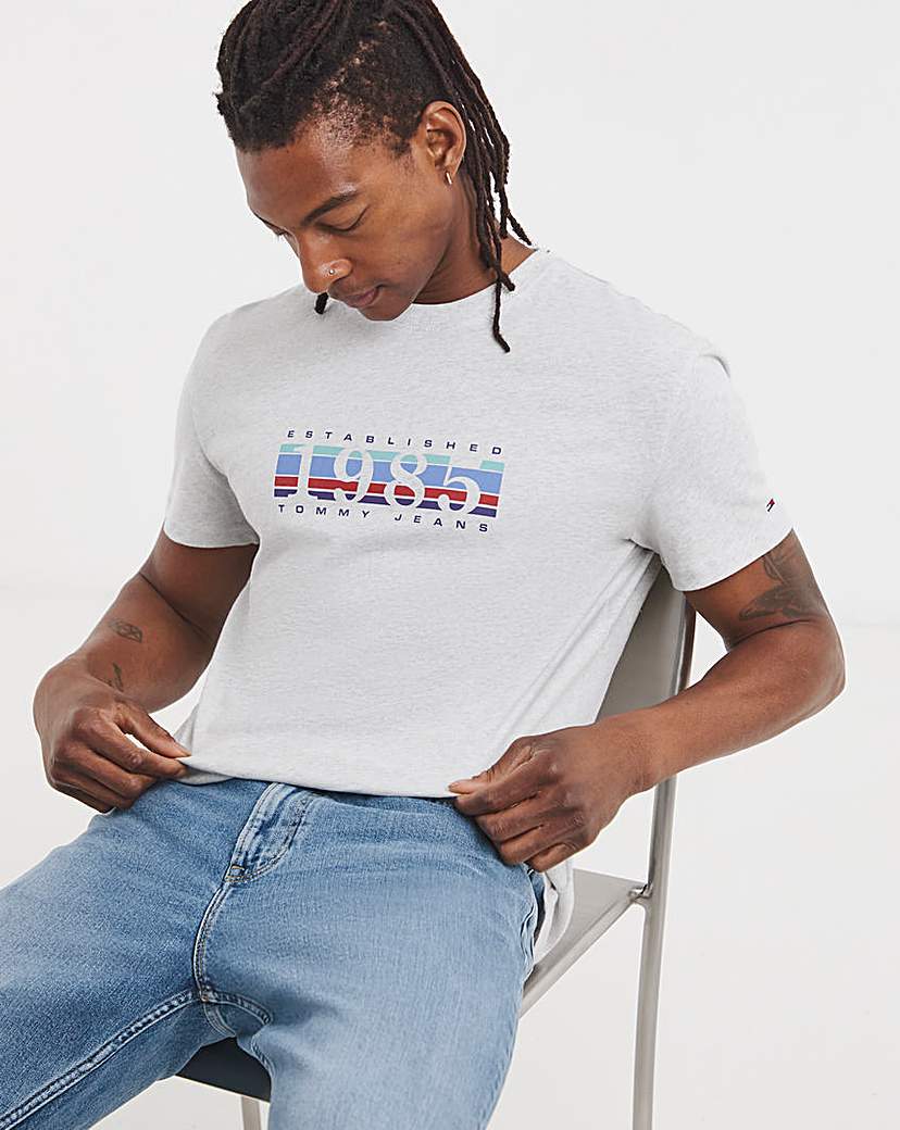 Tommy Jeans T-Shirt - Grey Heather
