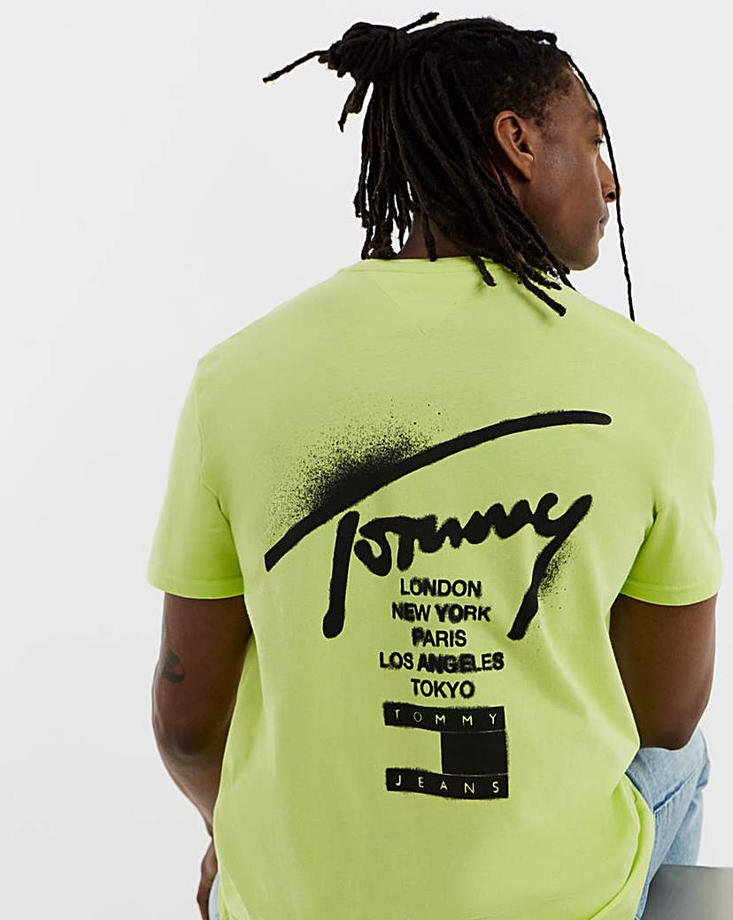 Napapijri Men's T-Shirt - Faded Lime - L42-44