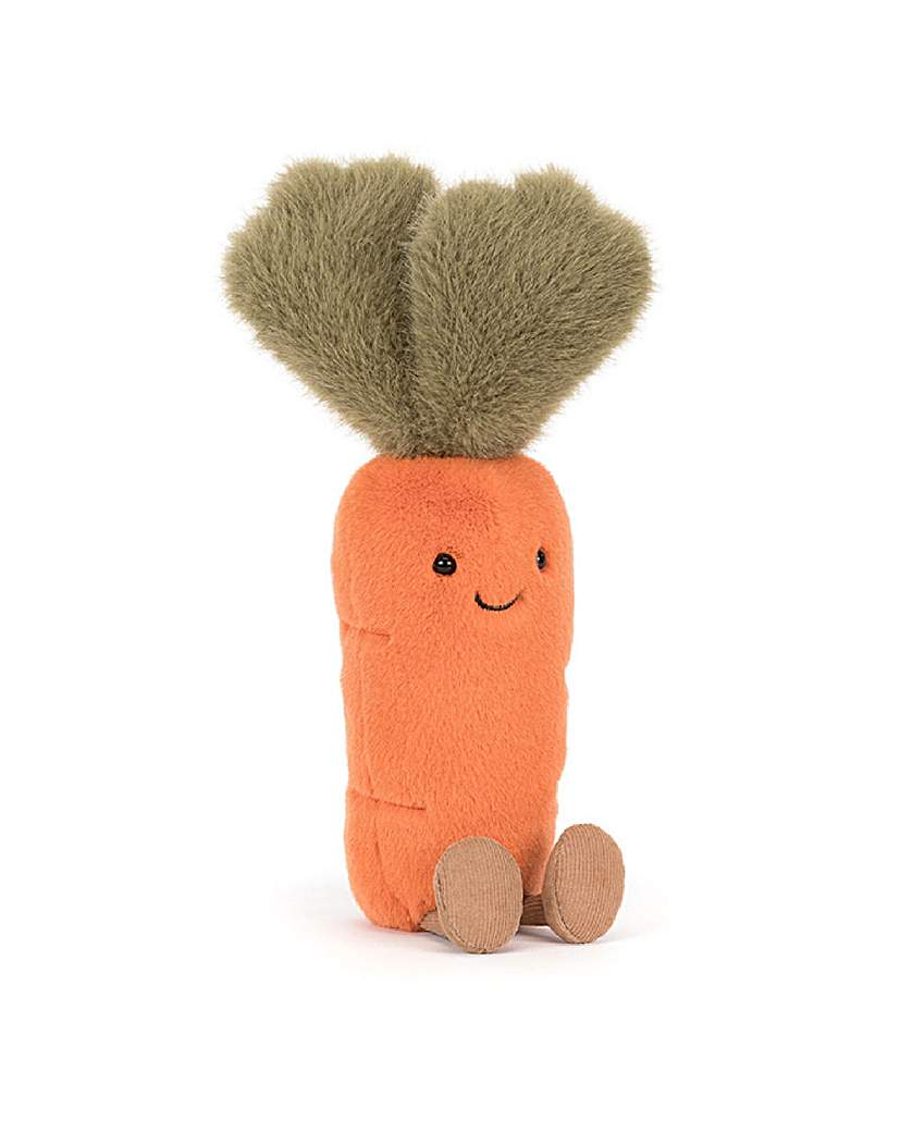 JellyCat - Amuseables Carrot Soft Toy Orange - Jellycat JellyCat - Amuseables Carrot Soft Toy Orange - Jellycat