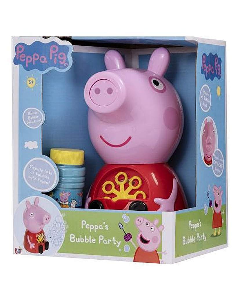 Peppa's Character Bubble Machine