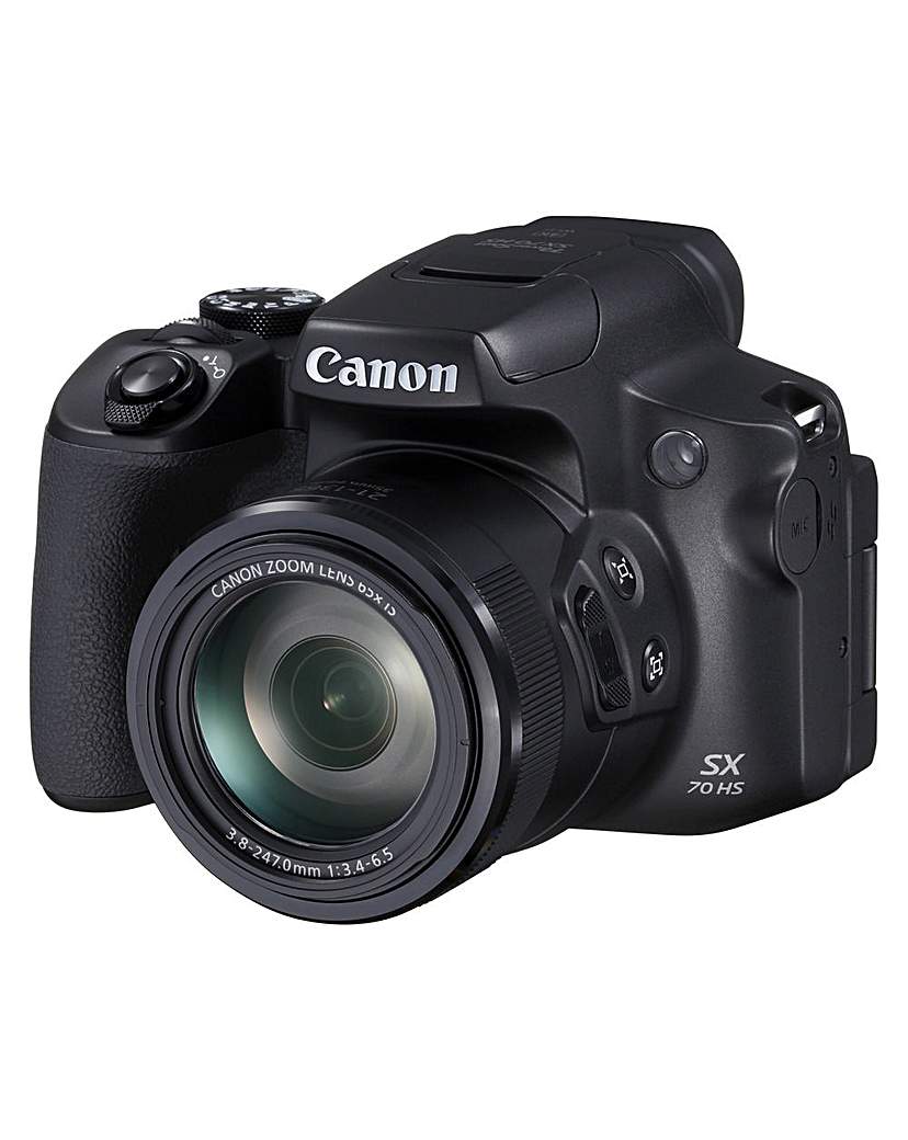 Canon PowerShot SX70 HS Camera Black