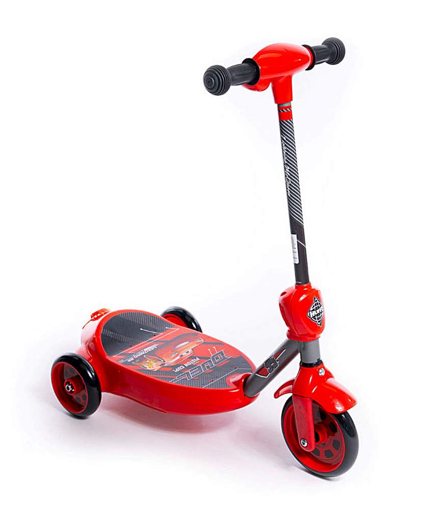 Huffy Disney Cars Bubble 6V Scooter