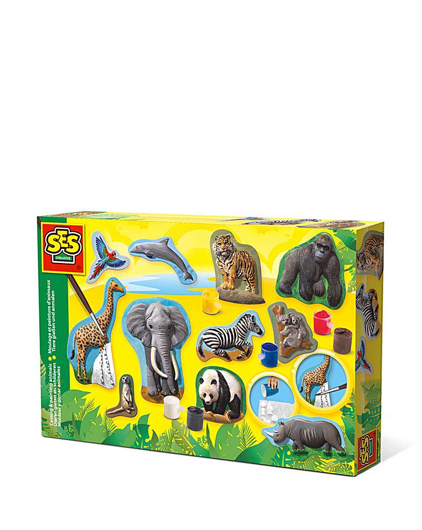 Children's Animal Casting & Painting Set