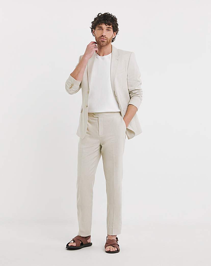 Linen Blend Blazer