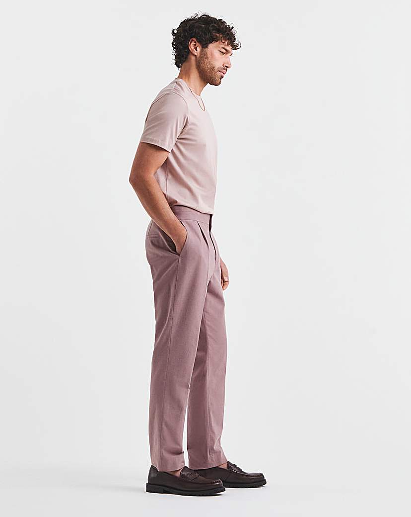 Linen Blend Trouser