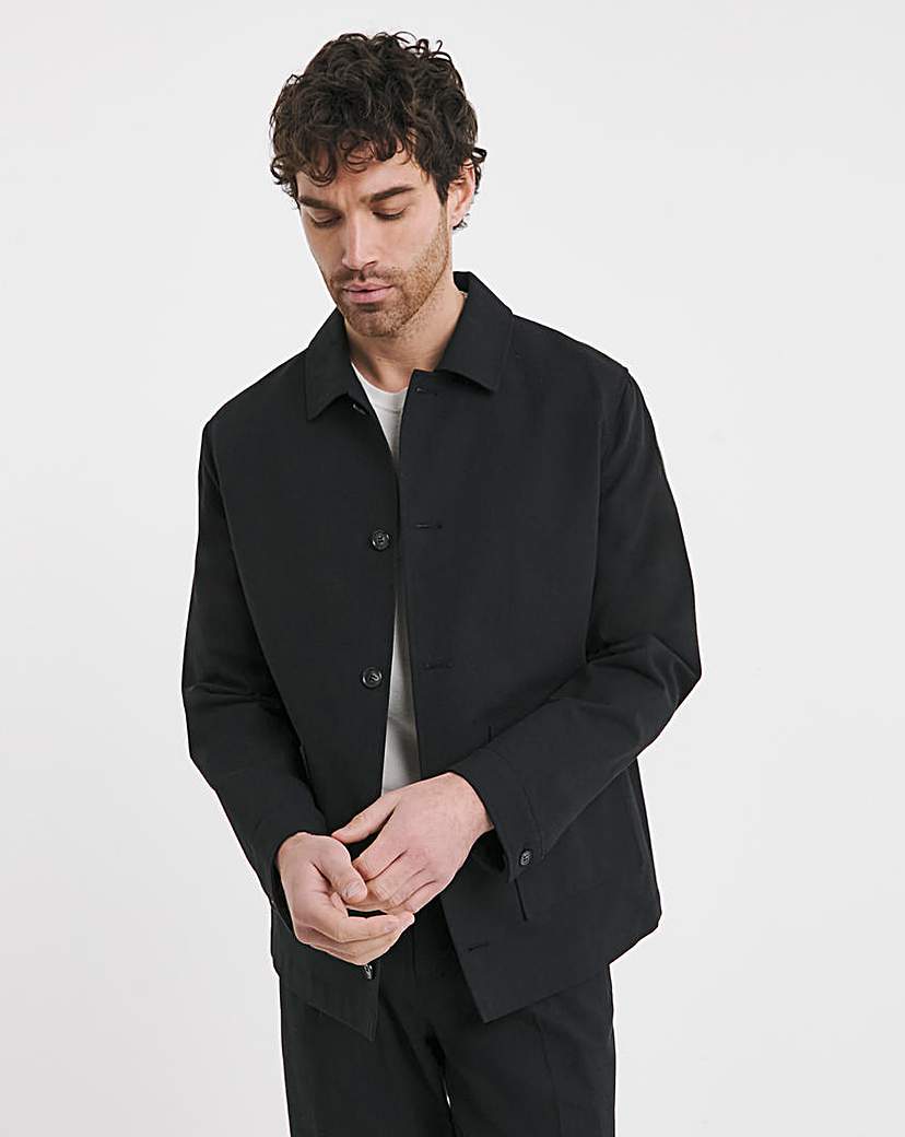 New In - Tailored Linen Patch Pocket Jacket