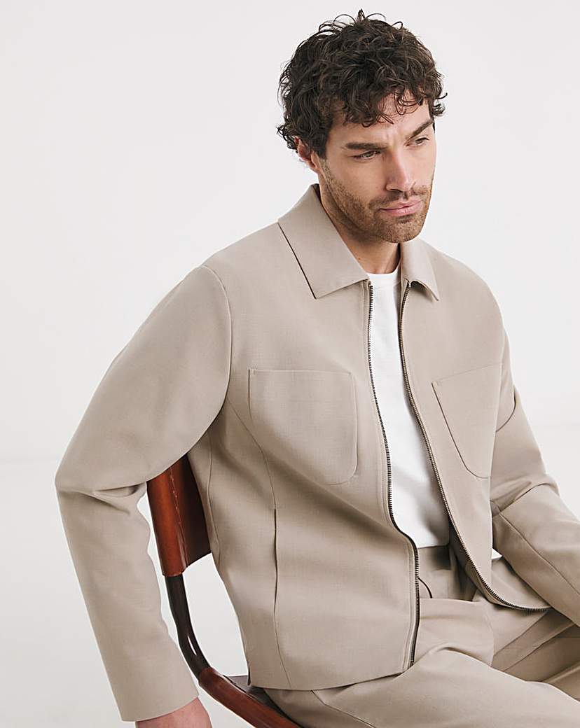 New In - Zip Harrington Jacket