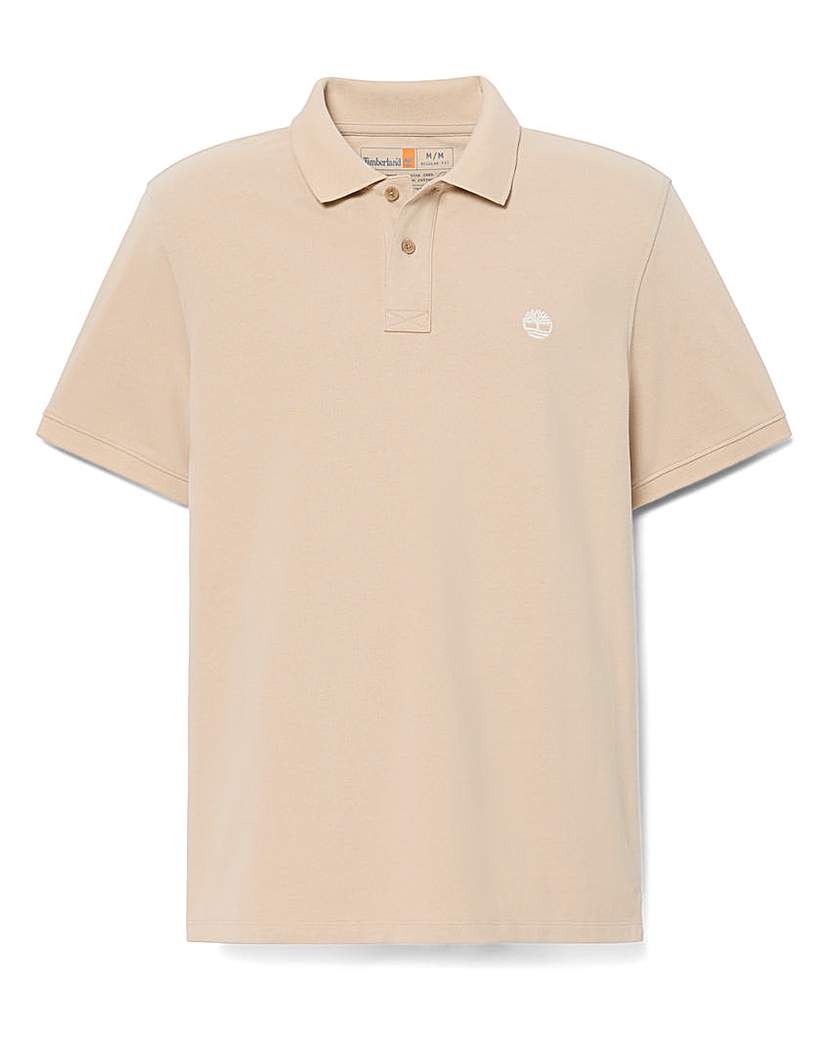 Timberland Pique Short Sleeve Polo Stone Timberland …