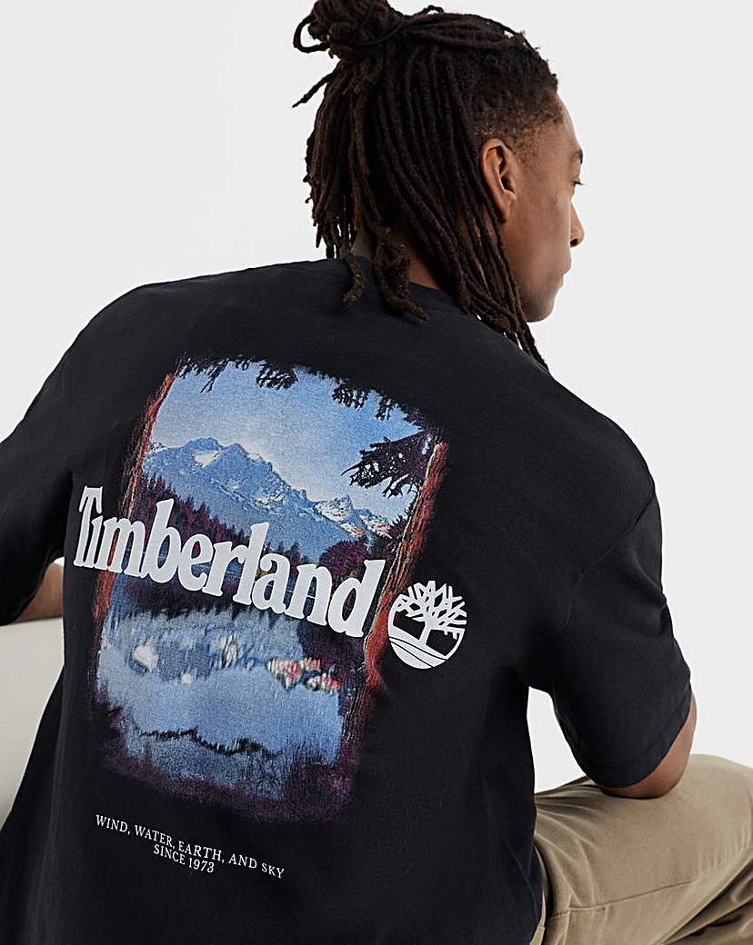Timberland Men's T-Shirt - Black - S37/38