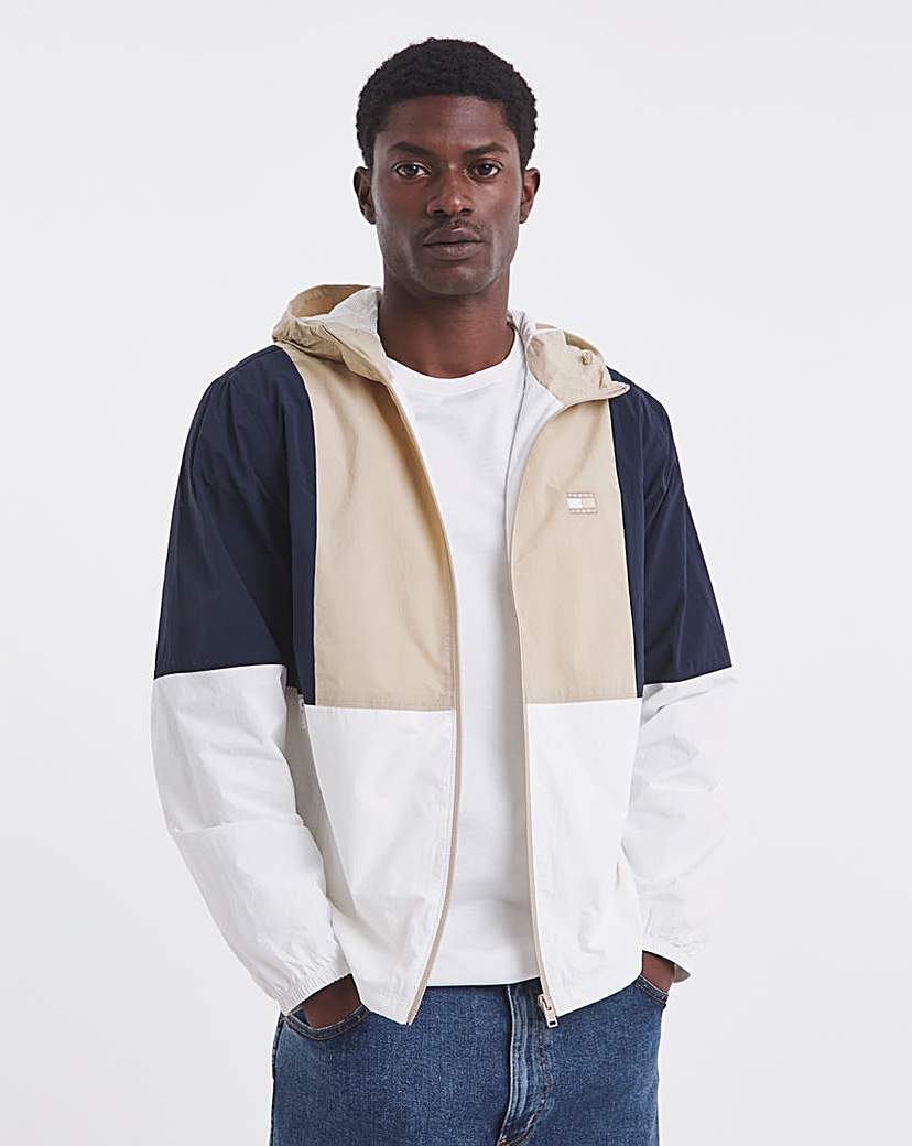 New In - Tommy Jeans Windbreaker - Ecru