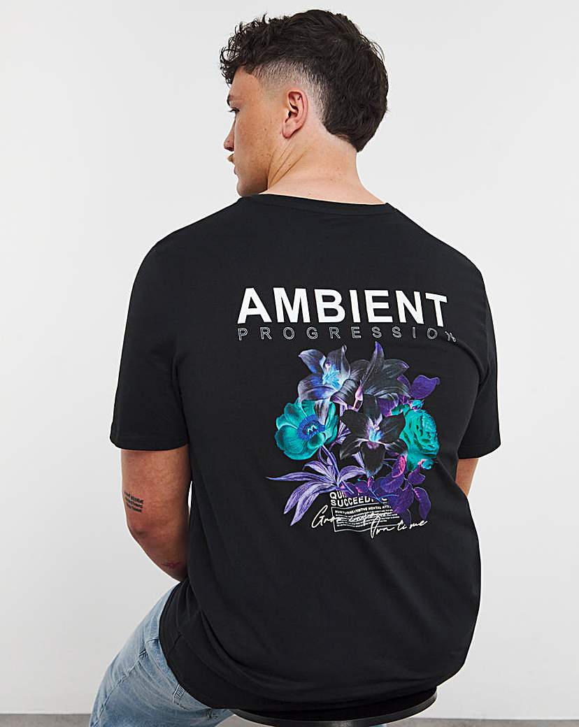 Floral Graphic T-Shirt Long