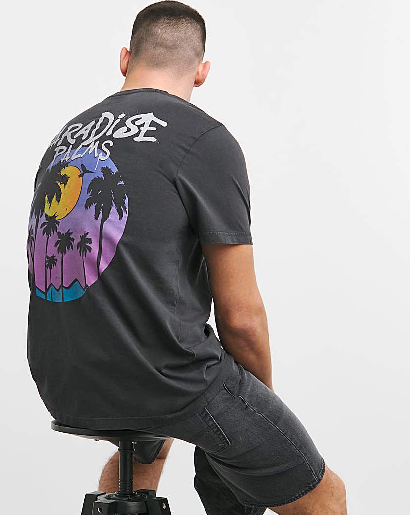 Paradise Palms Graphic Tshirt Long